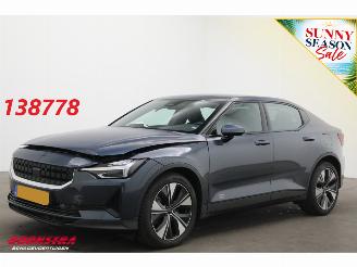uszkodzony samochody osobowe Polestar 2 Standard Range Single Motor 69 kWh Pano Cruise Navi Clima Virtual Apple/Android Memory SHZ LrHZ Camera PDC 2022/12
