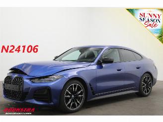 krockskadad bil auto BMW 4-serie Gran Coupé M440i Steptronic xDrive H/K ACC Navi Clima Memory Leder SHZ Apple/Android Camera PDC 2022/12