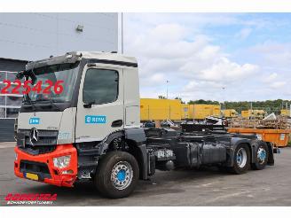 danneggiata veicoli industriali Mercedes Antos 2543 2X PTO ACC 6X2 46.736 km!! 2018/4