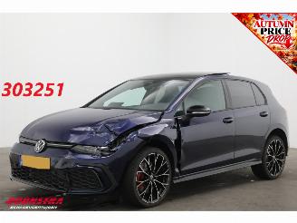 krockskadad bil auto Volkswagen Golf 1.4 eHybrid GTE Pano Schuif/Kantel ACC Navi Clima SHZ Apple/Android Camera PDC 2022/10