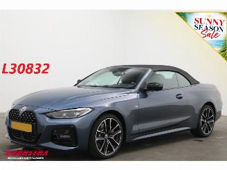 krockskadad bil auto BMW 4-serie Cabrio 430i xDrive HE M-Sport ACC H/K LrHZ StzBel. SHZ Memory Virtual Camera 2022/8