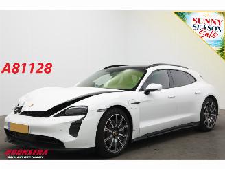 krockskadad bil auto Porsche Taycan GTS 95 kWh Sport Chrono PDLS+ PDCC PTV PTM 4WD 4WS Pano HUD Bose Memory 360° 2023/7