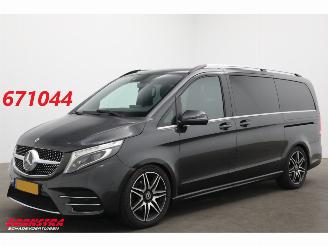 krockskadad bil bedrijf Mercedes V-klasse 250d AUT Lang DC AMG 5p Pano Burmester ACC Navi Leder SBL 360° AHK 2020/1