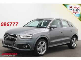 skadebil auto Audi Q3 2.0 TFSI S-Tronic quattro Pro S-Line Cruise Navi Clima Leder SHZ Bluetooth PDC 2014/7