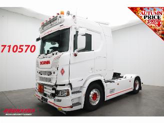 skadebil vrachtwagen Scania 460 R Full Air ACC Alcoa PTO Retarder ADR Leder Navi 237.133 km! 2023/9