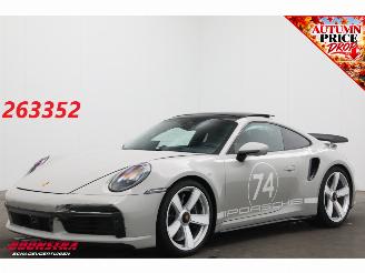 krockskadad bil auto Porsche 911 992 3.8 Turbo 50 Years PCCB PDLS+ PASM PADM Sport Chrono Pano ACC 360° 2025/1