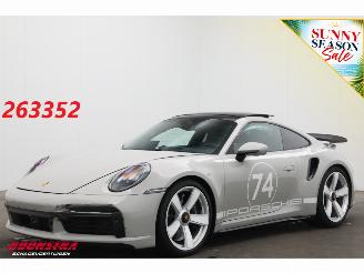 krockskadad bil auto Porsche 911 992 3.8 Turbo 50 Years PCCB PDLS+ PASM PADM Sport Chrono Pano ACC 360° 2025/1
