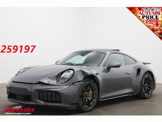 krockskadad bil auto Porsche 911 992.2 Turbo S 712 PK PCCB PDLS+ PDCC ACC 1.397 km! 2026/1