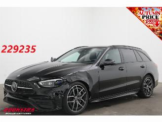 Schadeauto Mercedes C-klasse Estate 200 AMG Line Memory SHZ LrHZ Virtual Apple/Android 360° AHK 2026/2