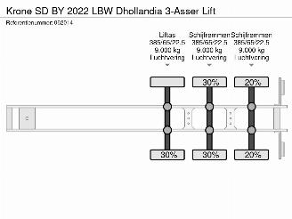 Krone  SD BY 2022 LBW Dhollandia 3-Asser Lift picture 27