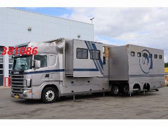 skadebil vrachtwagen Scania R 400 124 LB 6X2 Pop-out 6-Boxes Reydams Wohnmobil 1998/5