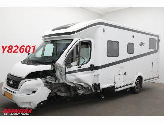 danneggiata camper Laika  Kosmo L409 2.2 M.Jet Aut. TV Dakairco El. Hefbed Single Beds Garage Cruise Airco Camera Fietsendrager 2024/4