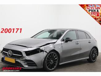 krockskadad bil auto Mercedes A-klasse 200 AMG Premium Plus ACC Navi Clima SHZ Virtual Apple/Android Camera PDC 2021/5