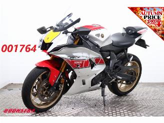 krockskadad bil motor Yamaha  R7 60th Anniversary 35 KW ABS LED Quickshift Akrapovic 2022/3