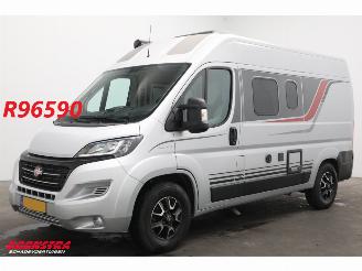 krockskadad bil camper Burstner  Campeo 600 Active 2.2 MJ Aut. Luifel Fietsendrager Dwarsbed Cruise Airco Camera 35.172 km! 2021/5