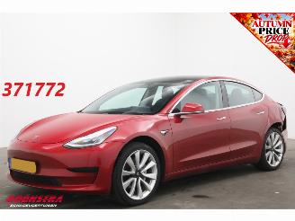krockskadad bil auto Tesla Model 3 Long Range RWD 75kWh Fahrbar Pano ACC Leder Camera SHZ 2019/9