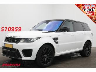 Avarii autoturisme Land Rover Range Rover sport 5.0 V8 Supercharged SVR Pano 360° HUD Memory Meridian SHZ LrHZ Carbon 2015/2