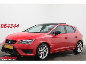 krockskadad bil auto Seat Leon 2.0 TSI Cupra 280 Pano DSG SHZ Cruise PDC Clima Navi LED 2014/11