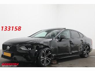 krockskadad bil auto Volvo S-90 2.0 T8 AWD Ultimate Dark Pano LED ACC H/K HUD Memory 360° 2024/12