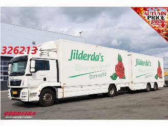 bruktbiler vrachtwagen MAN TGM 15.290 + Anhänger 19t Durchladen 2xLBW 2015/3