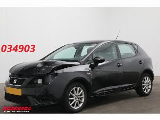 krockskadad bil auto Seat Ibiza 1.0 EcoTSI Style Connect Apple/Android Airco Cruise PDC 2017/3