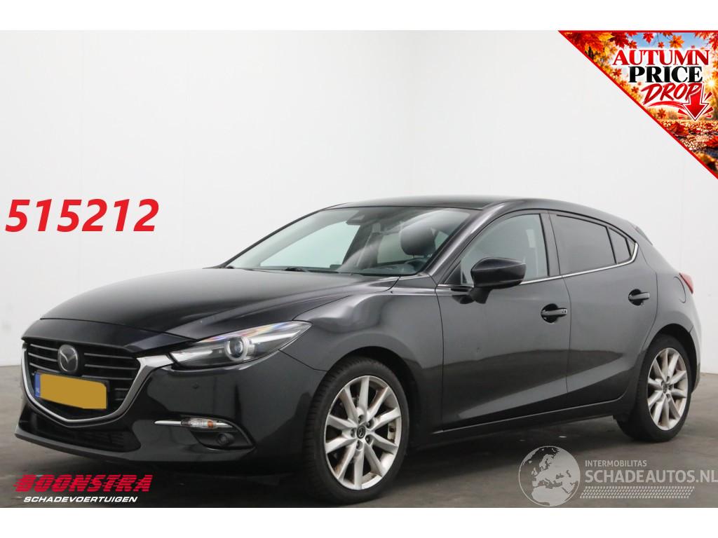 Mazda 3 2.2 SkyActiv-D 150 GT-M HUD Bose Cruise Navi Leder Camera PDC Bluetooth Clima