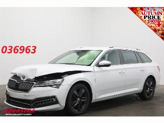 Vaurioauto  passenger cars Skoda Superb 2.0 TDI 4x4 Laurin & Klement Canton Camera Memory Leder AHK ACC LrHZ SHZ Navi 2024/2