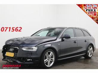damaged passenger cars Audi A4 Avant 1.8 TFSI S-Tronic S-Line B&O Cruise Navi PDC AHK Bluetooth 2015/8