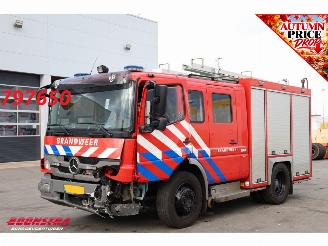 dañado camiones Mercedes Atego 1428 Feuerwehr Aut. 62.543 km! 2013/12