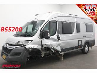 damaged campers Possl  Roadcruiser 640 2.2 M.Jet Luifel Fietsendrager Dwarsbed Cruise Camera Airco 2017/4
