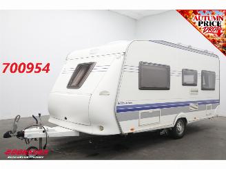 damaged caravans Hobby  De Luxe 460 UFE Mover Luifel Fietsendrager Lengtebed Middenkeuken 2007/7