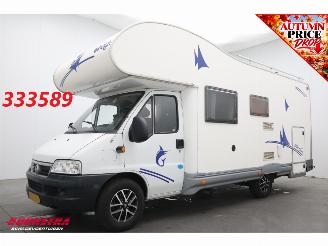 voitures  camping cars Elnagh  Marlin M150 2.8 M. Jet Solar Airco Lucht Dwarsbed Middenkeuken Cruise Camera AHK 2004/5