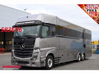 damaged trucks Mercedes Actros 2651 Giga STX Mobilhome Standairco Level Alcoa Fischer 38.168 km!! 2023/1