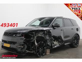 krockskadad bil auto Land Rover Range Rover sport P460e Dynamic HSE PHEV Pano HUD ACC Virtual Memory SHZ LrHZ Camera PDC AHK 2025/8