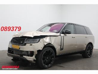krockskadad bil auto Land Rover Range Rover P530 4.4 LWB First Edition Autobiography Pano Meridian3D HUD AHK SHZ Memory 2023/11