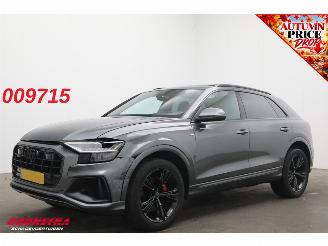 Schadeauto Audi Q8 55 TFSI Quattro S-Line Pano 360° ACC SBL SHZ LED Matrix Leder 2020/1