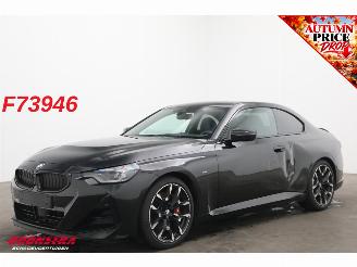 skadebil auto BMW 2-serie Coupé 218i M Sport HUD ACC Navi Virtual Apple/Android Leder SHZ LrHZ 360° PDC 2025/10