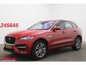 krockskadad bil auto Jaguar F-Pace 2.0 Portfolio AWD Pano Meridian HUD Camera AHK Memory Clima 2017/5