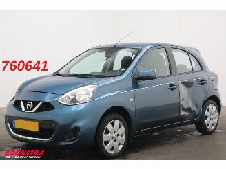krockskadad bil auto Nissan Micra 1.2 Automaat Connect Edition 5-Drs. PDC Cruise Airco 2014/7
