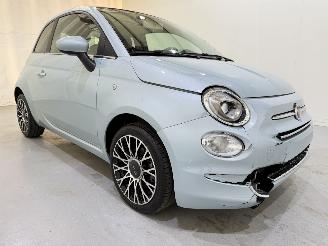 krockskadad bil auto Fiat 500 1.0 70 Hybrid Dolcevita Pano/Clima 2023/3