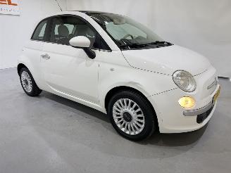 Voiture accidenté Fiat 500 1.2 Lounge Automaat Airco 2010/11