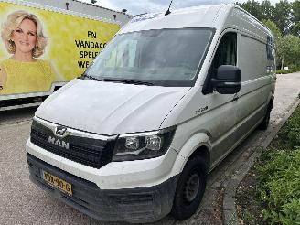 krockskadad bil bedrijf MAN TGE 3.100   2.0 TDI   ( Motorschade )  L2H2 2021/5