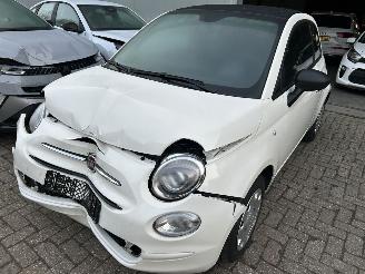 krockskadad bil auto Fiat 500C 1.0 Hybrid Cabriolet 2023/6