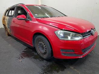 Vrakbiler auto Volkswagen Golf Golf 7 Variant 1.2TSI BlueMotion 2013/10