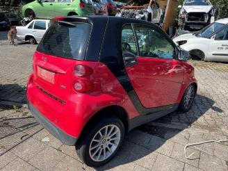  Smart Fortwo Fortwo Coupe (451.3), Hatchback 3-drs, 2007 1.0 45 KW 2012/6