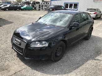 Sloopauto Audi A3 8P Zwart LY9B Onderdelen Bumper Deur 2008/9