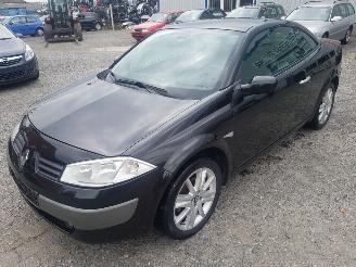 Sloopauto Renault Mégane Cabrio Zwart NV676 Onderdelen Deur Bumper 2005/4