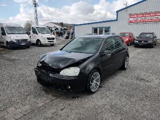 rozbiórka samochody osobowe Volkswagen Golf 5 1.9 TDI Zwart LC9Z Onderdelen BLS Motor 2007/6