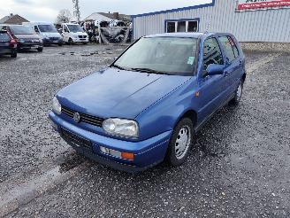 demontáž osobní automobily Volkswagen Golf 3 1.8 Blauw LR5V Onderdelen ADZ Motor 1996/3