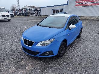 Sloopauto Seat Ibiza 6J 1.4 16V Blauw LW5B Onderdelen JHQ Bak 2009/7